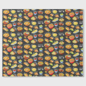 メキシコ料理 ラッピングペーパー (フラット)