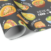 メキシコ料理 ラッピングペーパー (ロールコーナー)