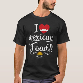 メキシコ料理Tシャツ大好きおもしろい料理Tee Shir Tシャツ