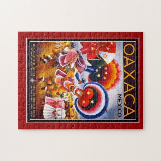 メキシコ旅行ポスタージグソーパズル ジグソーパズル (横)