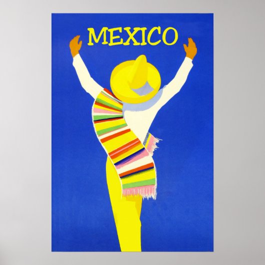メキシコ旅行ポスター。 ポスター (正面)