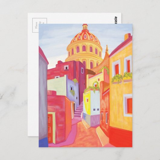 メキシコ旅行ポスター ポストカード (正面/裏面)