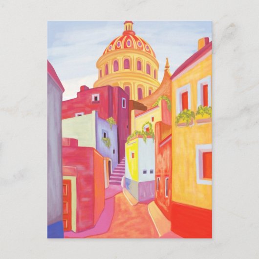 メキシコ旅行ポスター ポストカード (正面)