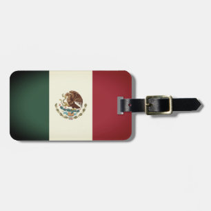 メキシコ旅行荷物のヴィンテージのメキシコ旗は付きます ラゲッジタグ