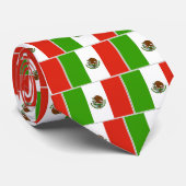 メキシコ旗のタイ ネクタイ (ロール)