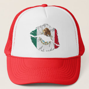 メキシコ旗の唇 キャップ