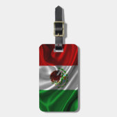 メキシコ旗 ラゲッジタグ (正面縦)