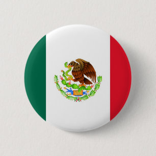 メキシコ旗 缶バッジ