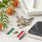 メキシコ旗Keychain キーホルダー (側面)