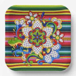 メキシコ曼荼羅 ペーパープレート