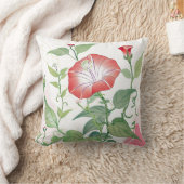 メキシコ朝顔の角枕 クッション (ブランケット)