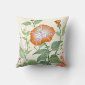 メキシコ朝顔II角枕 クッション (裏面)