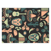 メキシコ柄 テーブルクロス (正面(横))