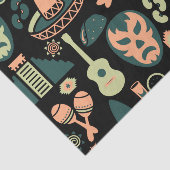 メキシコ柄 薄葉紙 (詳細)