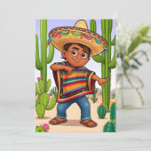 メキシコ格言はがきセット 招待状 (スタンド正面)