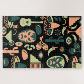 メキシコ様式 ジグソーパズル (横)