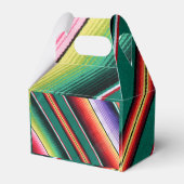 メキシコ毛布カラフルストライプ フェイバーボックス (裏面サイド)