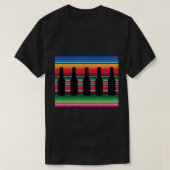 メキシコ毛布ビールTシャツセラピおもしろいービール市 Tシャツ (デザイン正面)