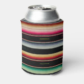 メキシコ毛布フィ伝統的エスタスペインのセラペ 缶クーラー (缶裏面)