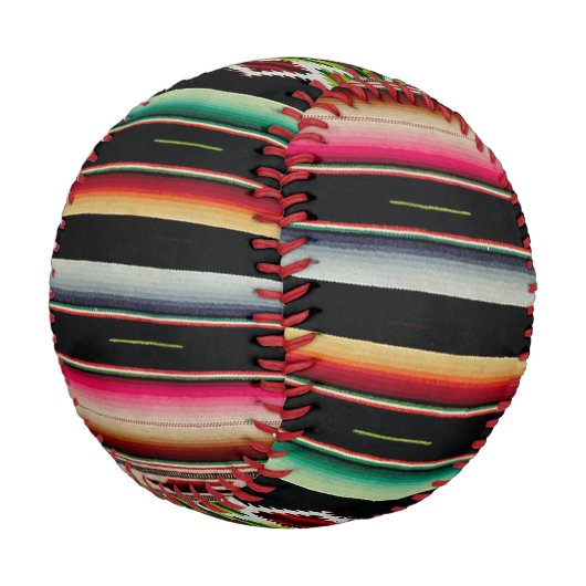 メキシコ毛布伝統的スペインのフェスタセラペ 野球ボール (アングル)