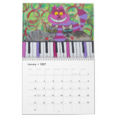 メキシコ民芸猫のカレンダー2016年のAmbrosino カレンダー (1月 2027)