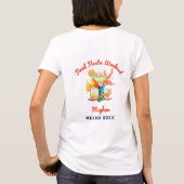 メキシコ水彩画のバチェラー・パーティー Tシャツ (裏面)