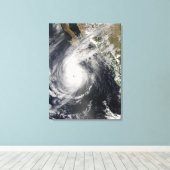 メキシコ沖ハリケーンノーバート2 キャンバスプリント (インサイチュ (ウッドフロア))