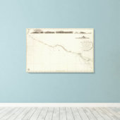 メキシコ沿岸 キャンバスプリント (インサイチュ (ウッドフロア))