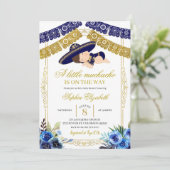 メキシコ海軍ブルーと金ゴールドチャロ・ビッグボーイ 招待状 (スタンド正面)