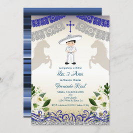 メキシコ海軍ブルーインビタシオントレアノス 招待状