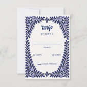 メキシコ海軍ブルータラベラ結婚ズ 出欠カード (正面)