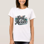 メキシコ湾のウミガメ レトロ政治的抗議 Tシャツ (正面)