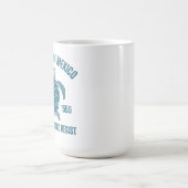 メキシコ湾のカメ コーヒーマグカップ (中央)