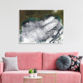 メキシコ湾のクラウド通り キャンバスプリント (インサイチュ (リビング))