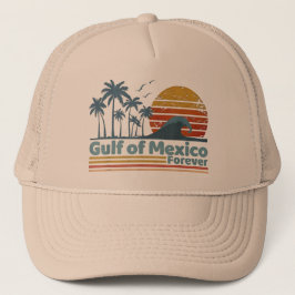 メキシコ湾のヤシ 夏の休暇 メキシコ湾 キャップ