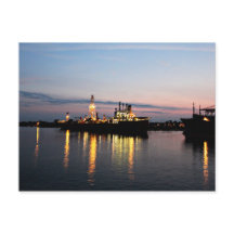 メキシコ湾の夕日