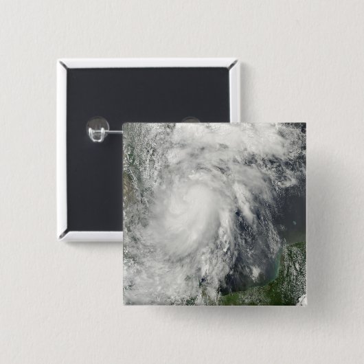 メキシコ湾の熱帯性嵐ハーミン 缶バッジ (正面&裏面)