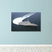 メキシコ湾の船舶の独立と戦う キャンバスプリント (インサイチュ (ウッドフロア))