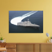 メキシコ湾の船舶の独立と戦う キャンバスプリント (インサイチュ (リビング))