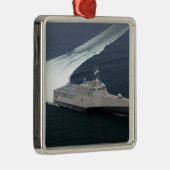 メキシコ湾の船舶の独立と戦う メタルオーナメント (右)