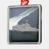 メキシコ湾の船舶の独立と戦う メタルオーナメント (左)