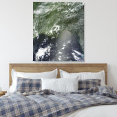 メキシコ湾の衛星観測2 キャンバスプリント (インサイチュ (寝室))