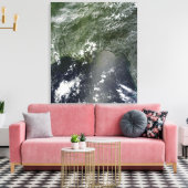 メキシコ湾の衛星観測2 キャンバスプリント (インサイチュ (リビング))