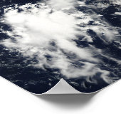 メキシコ湾の衛星観測2 ポスター (角)