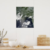 メキシコ湾の衛星観測 ポスター (キッチン)