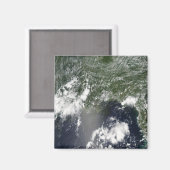 メキシコ湾の衛星観測 マグネット (正面/裏面)