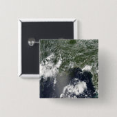 メキシコ湾の衛星観測 缶バッジ (正面&裏面)