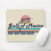 メキシコ湾は塩辛く耐える魚釣り マウスパッド (マウス)