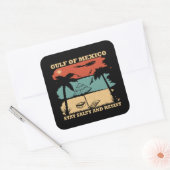 メキシコ湾は抵抗に強い塩辛を保つ スクエアシール (封筒)