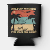 メキシコ湾は抵抗に強い塩辛を保つ 缶クーラー (正面)